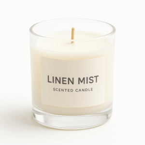 Linen Mist Scented Candle