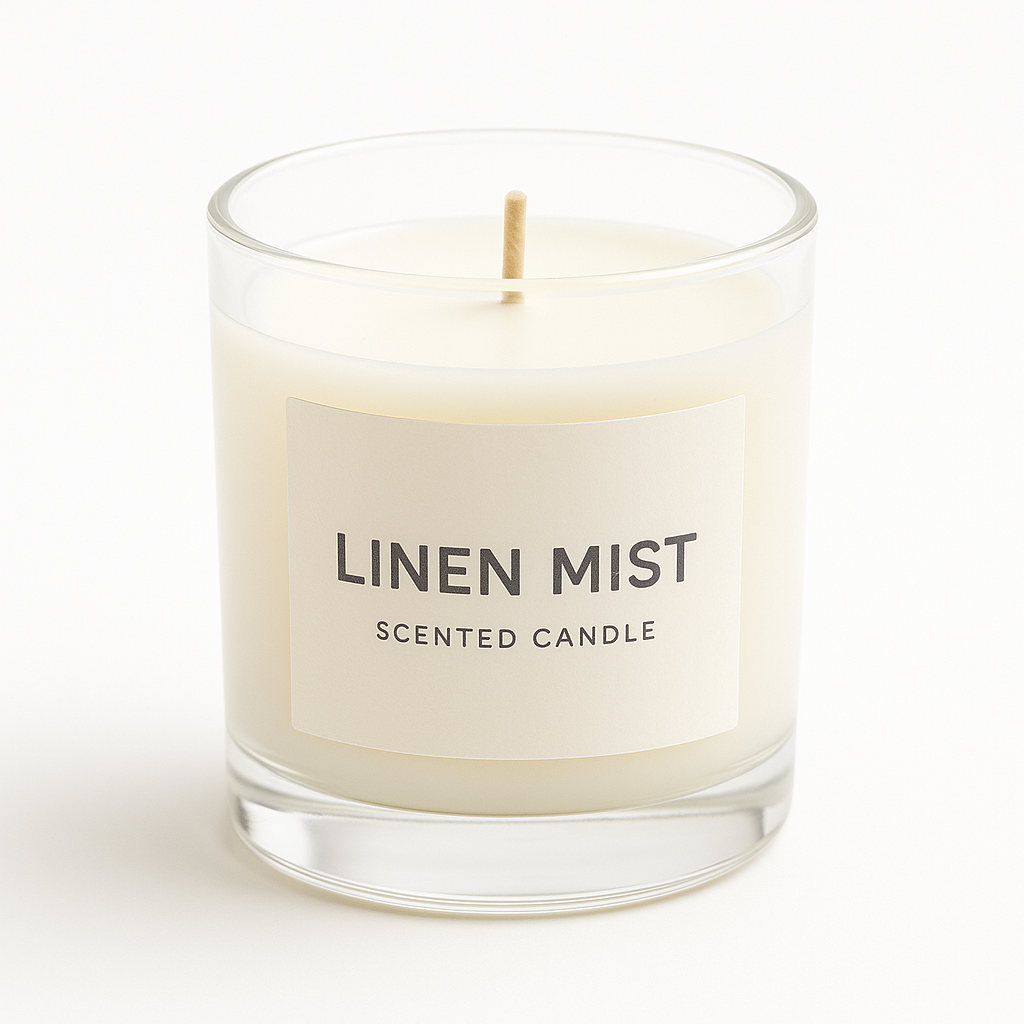 Linen Mist Scented Candle